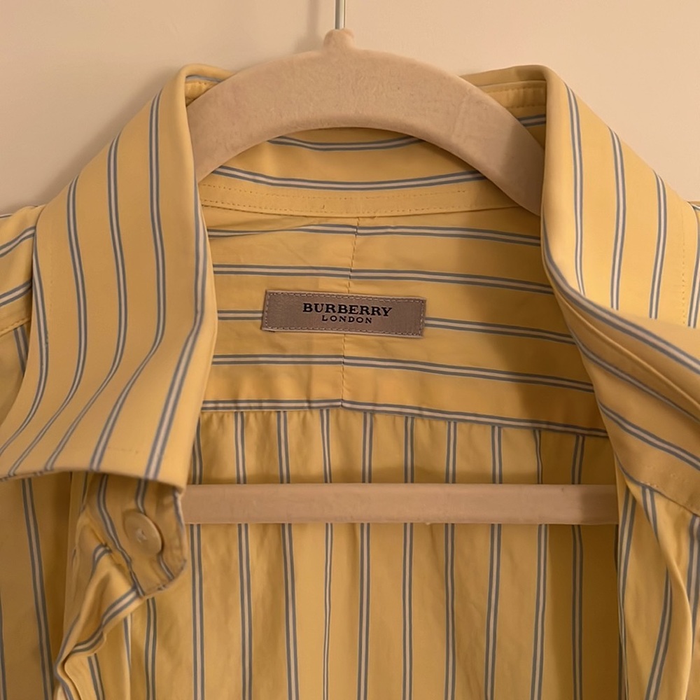 Vintage oversized Burberry button down